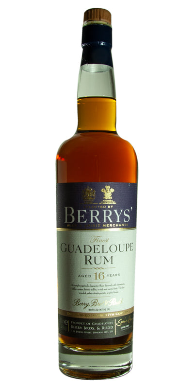 Rum Berrys' Own Selection Guadeloupe 16yrs