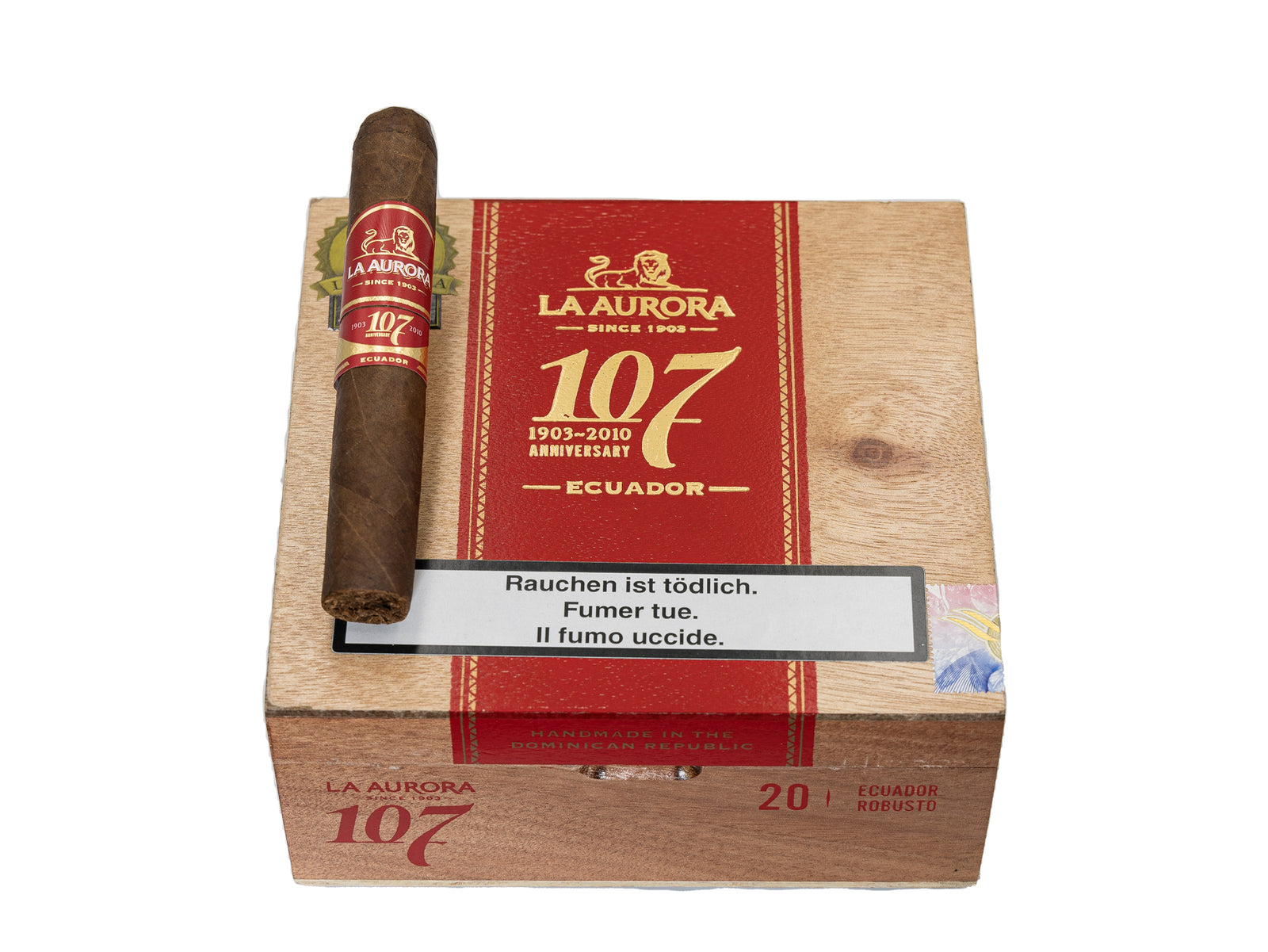 La Aurora 107 Ecuador Robusto