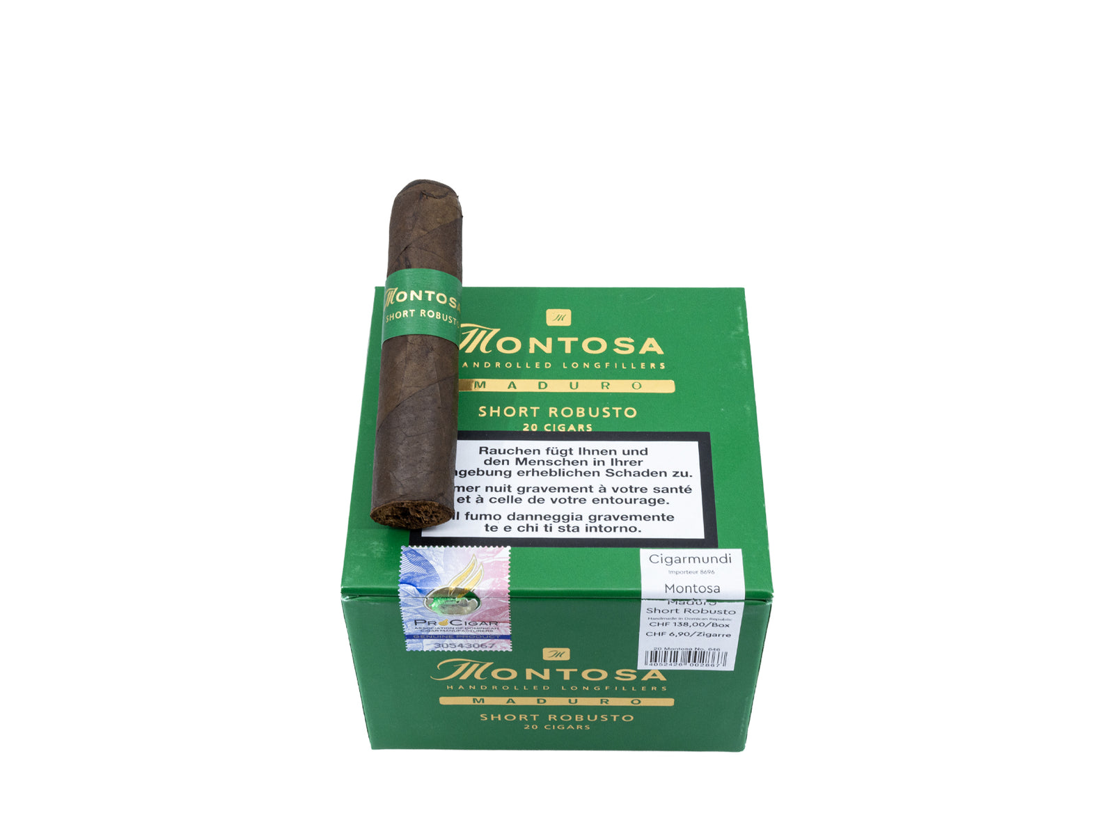 Montosa Maduro Short Robusto