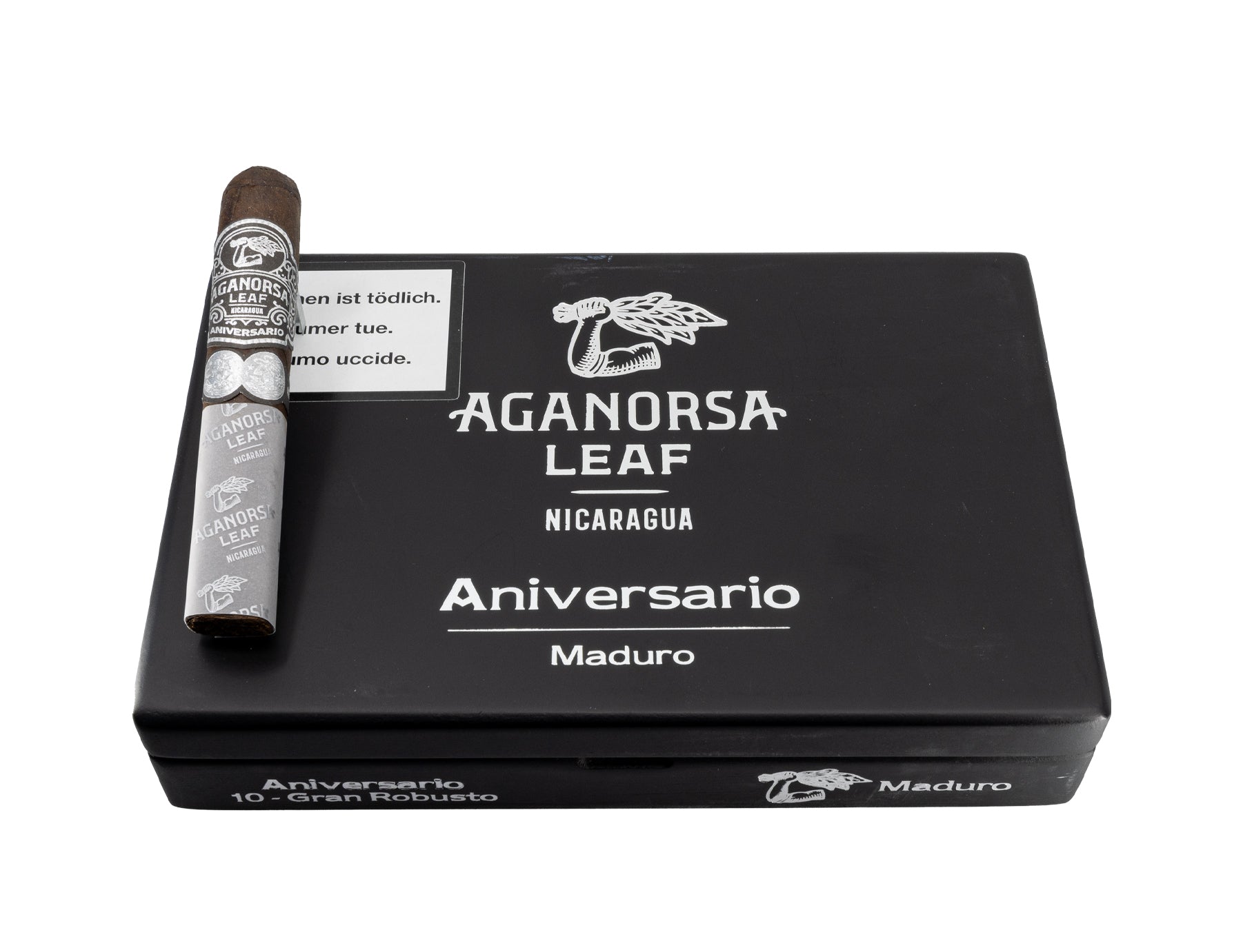 Aganorsa Leaf Anniversario Maduro Gran Robusto