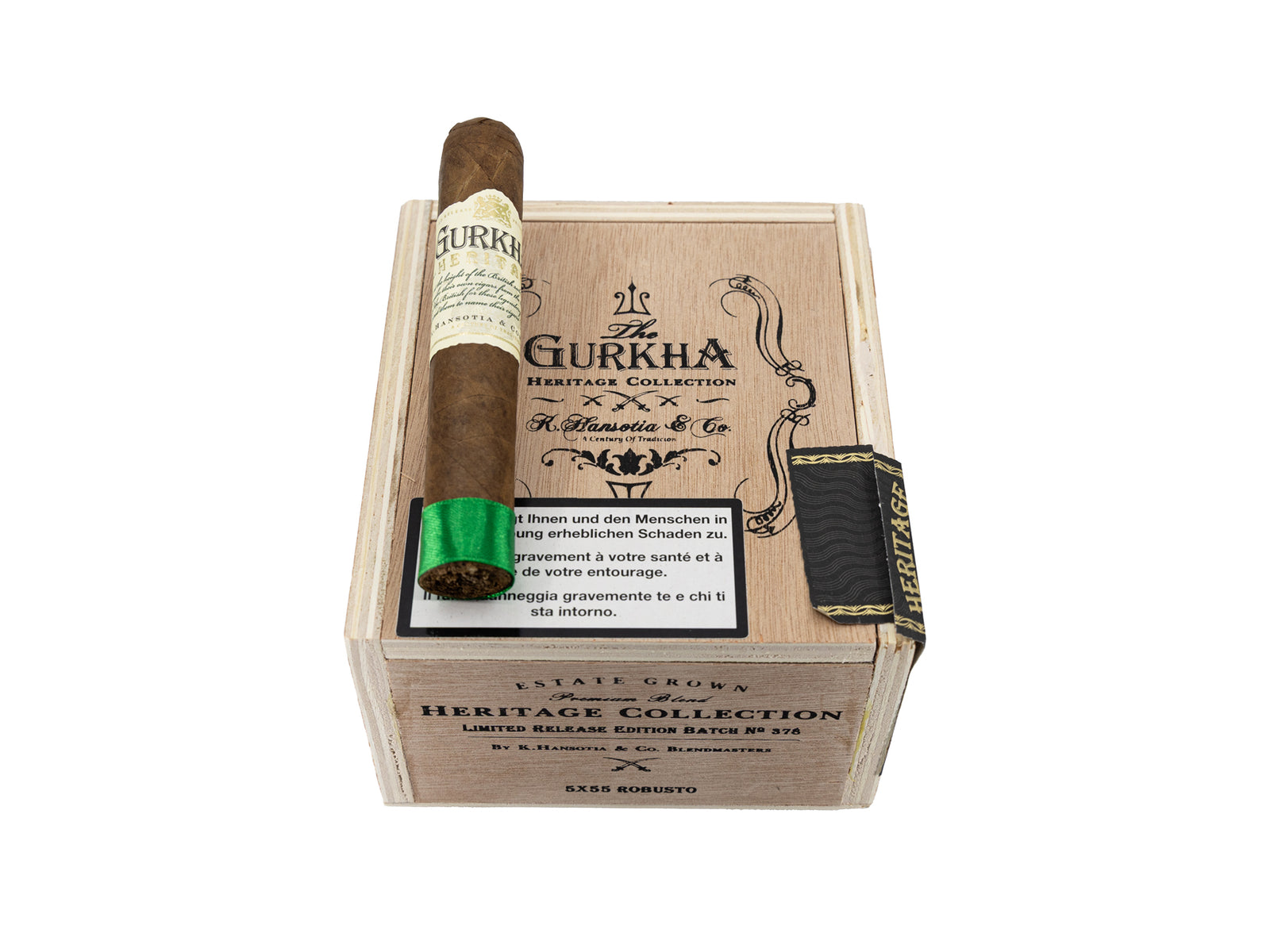 Gurkha Heritage Natural Robusto