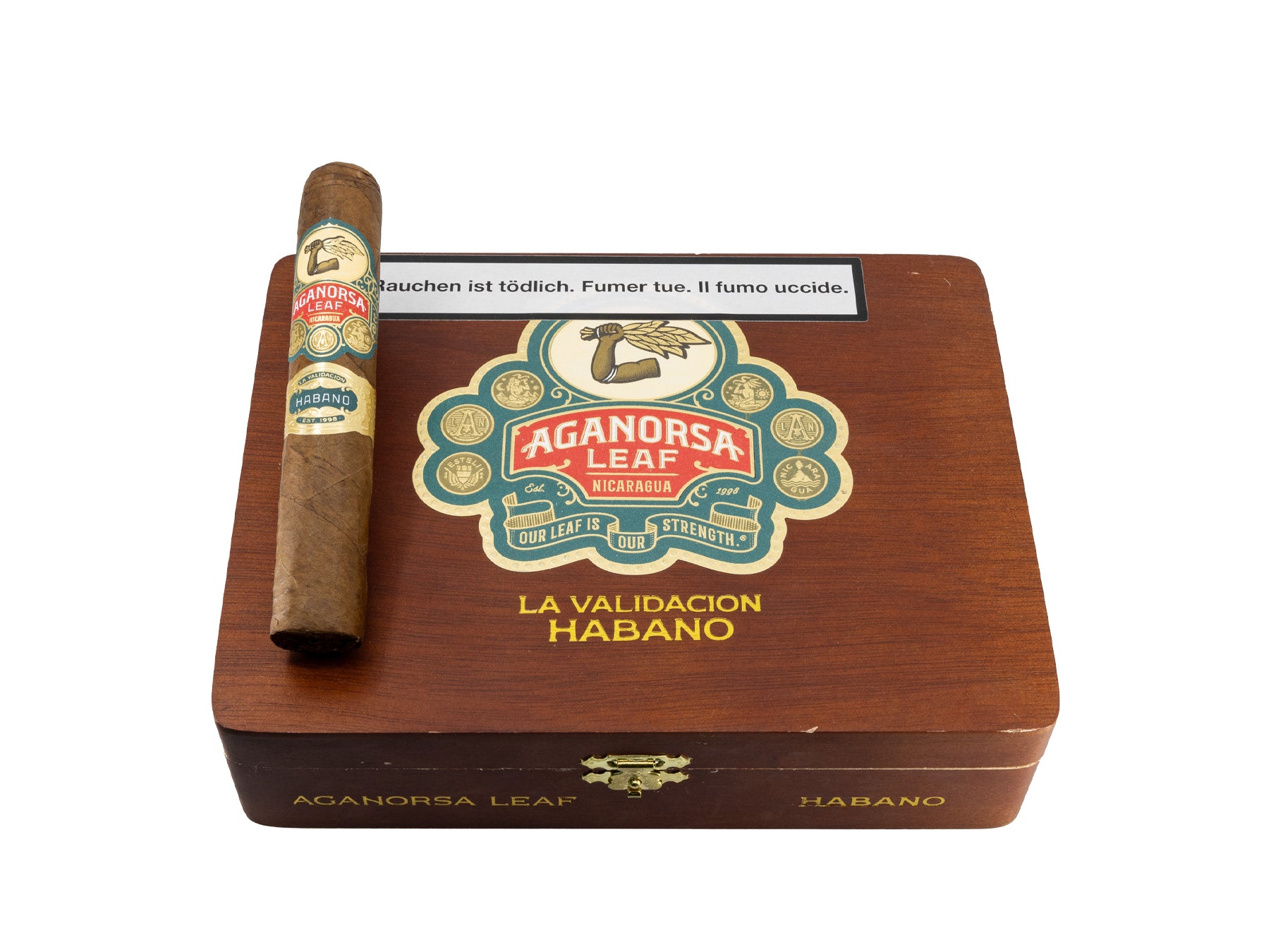 Aganorsa Leaf La Validación Habano Gran Robusto