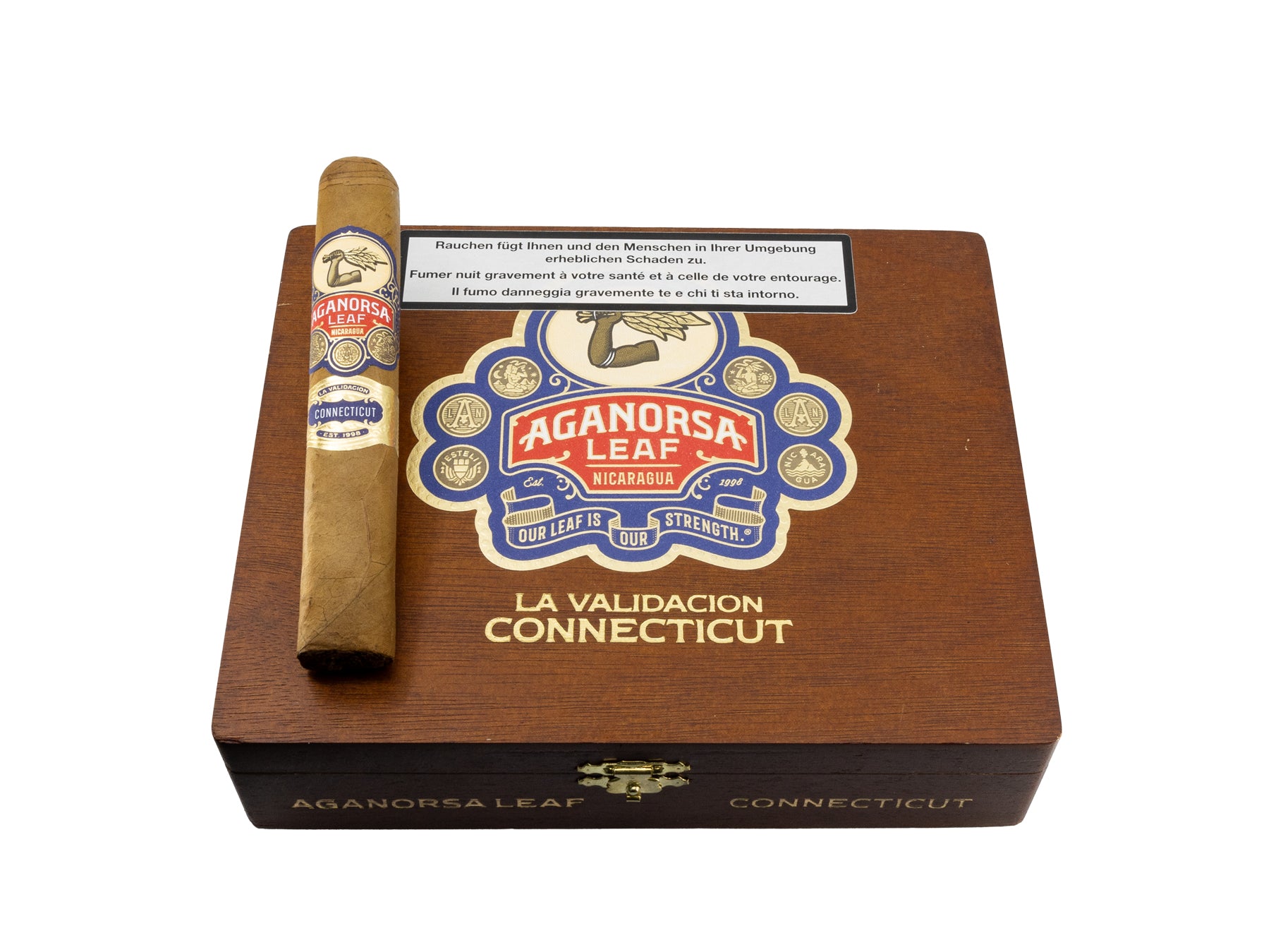 Aganorsa Leaf La Validación Connecticut Gran Robusto