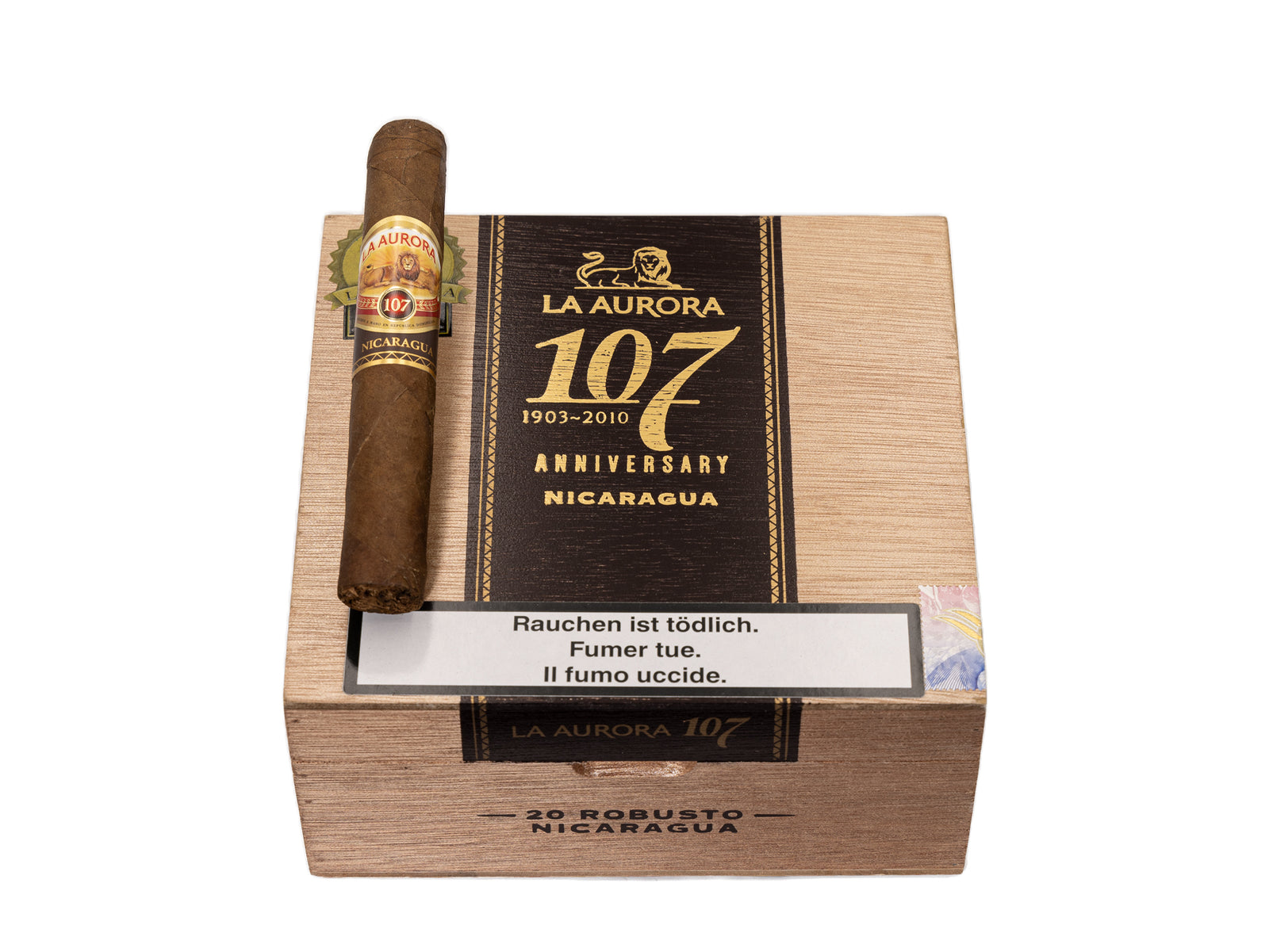 La Aurora 107 Nicaragua Robusto