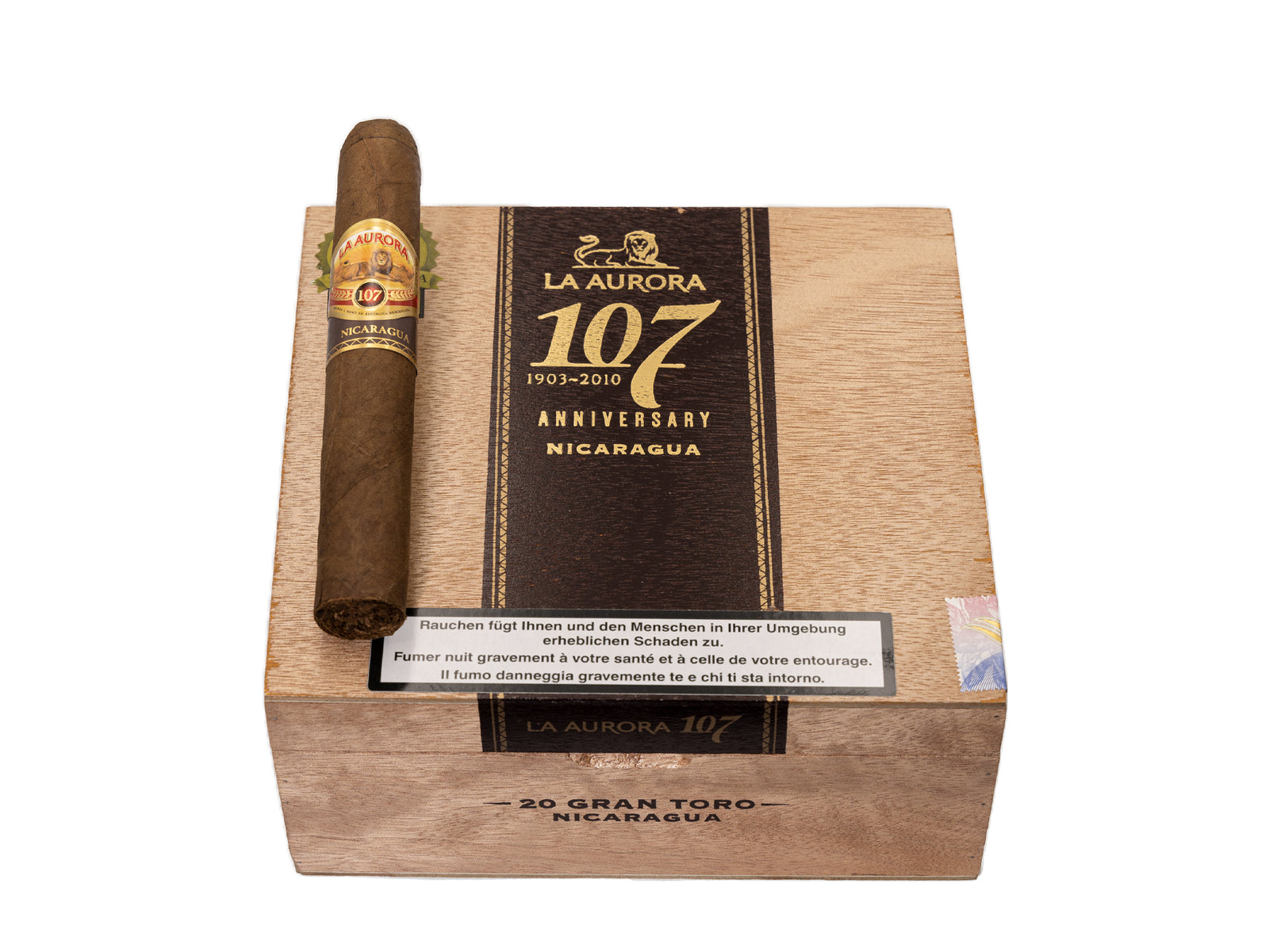 La Aurora 107 Nicaragua Gran Toro