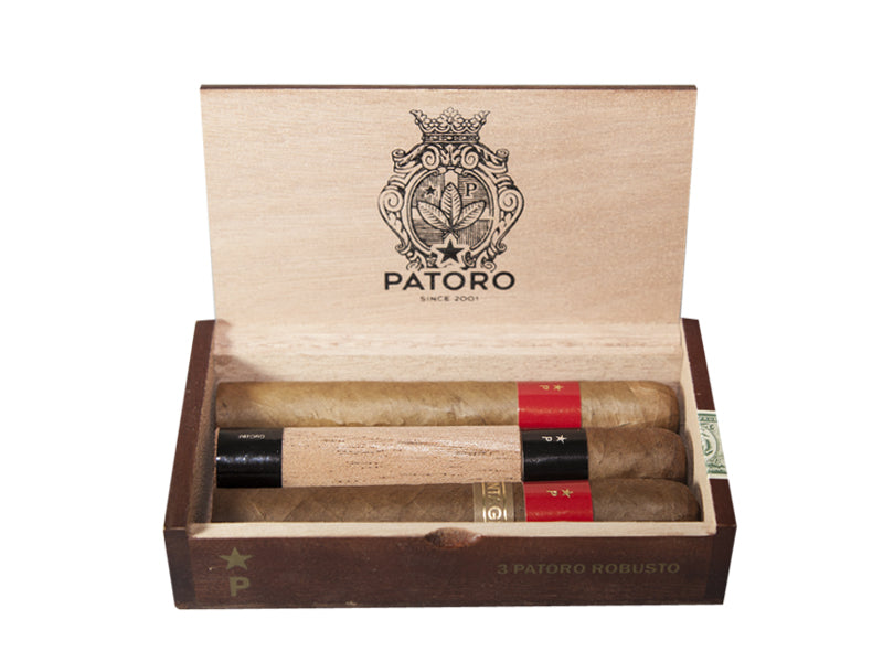 PATORO Geschenkset mit 3 Zigarren von PATORO
