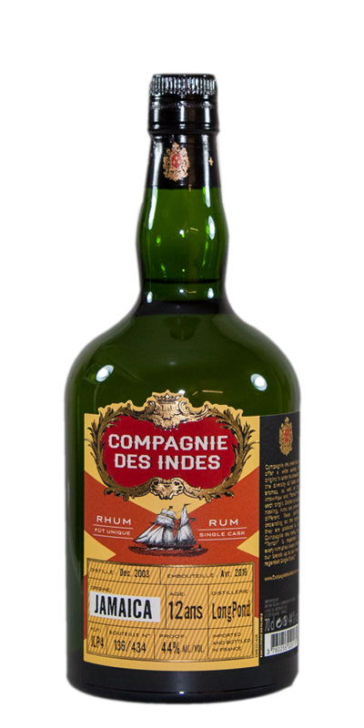 Rum Compagnie des Indes Jamaica LongPond 12yr