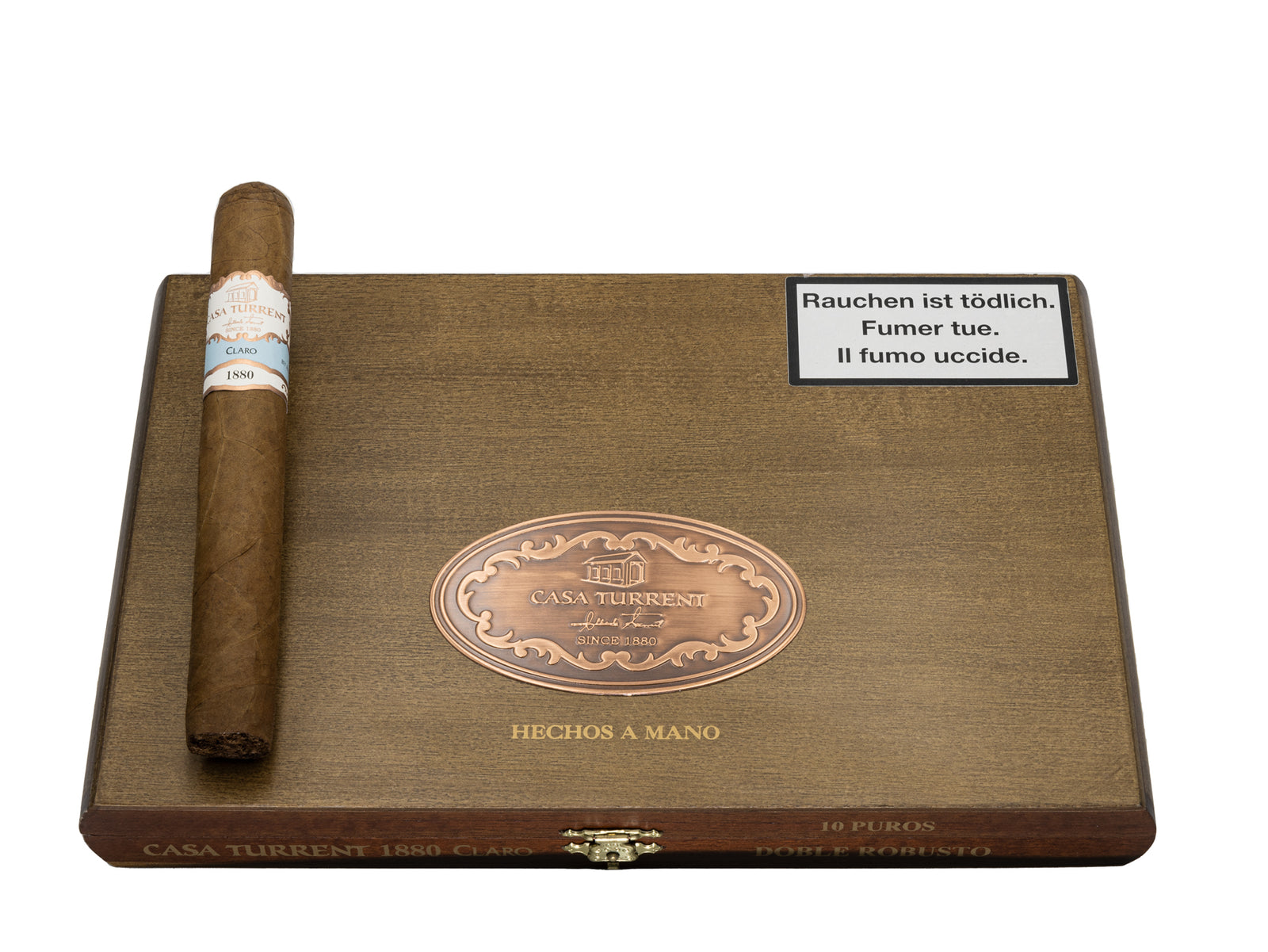 Casa Turrent 1880 Claro Double Robusto